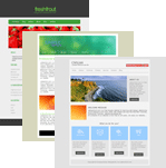 image of free web template